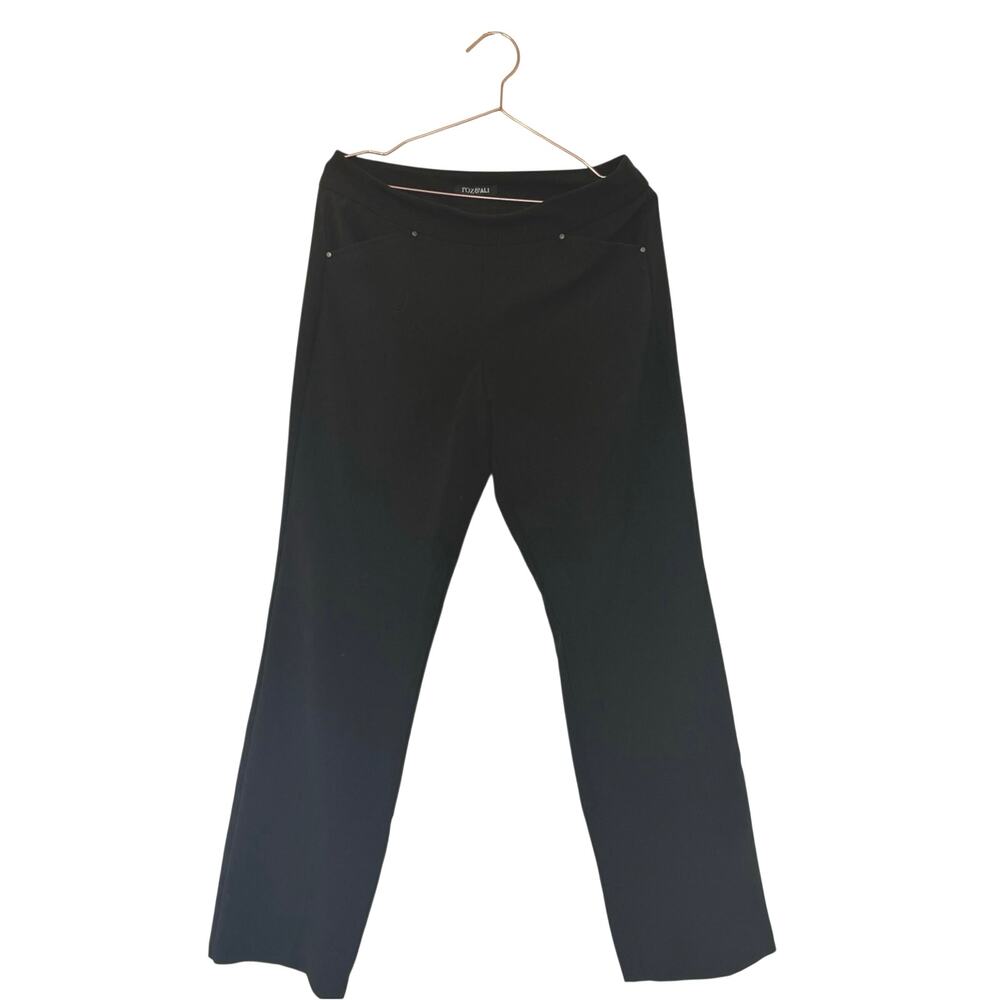 Roz & Ali Black pull on Pants size 6